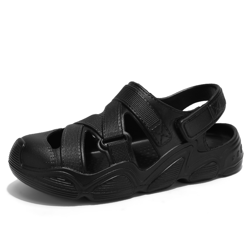 

KUPE Клоги мужские черные, цвет Black