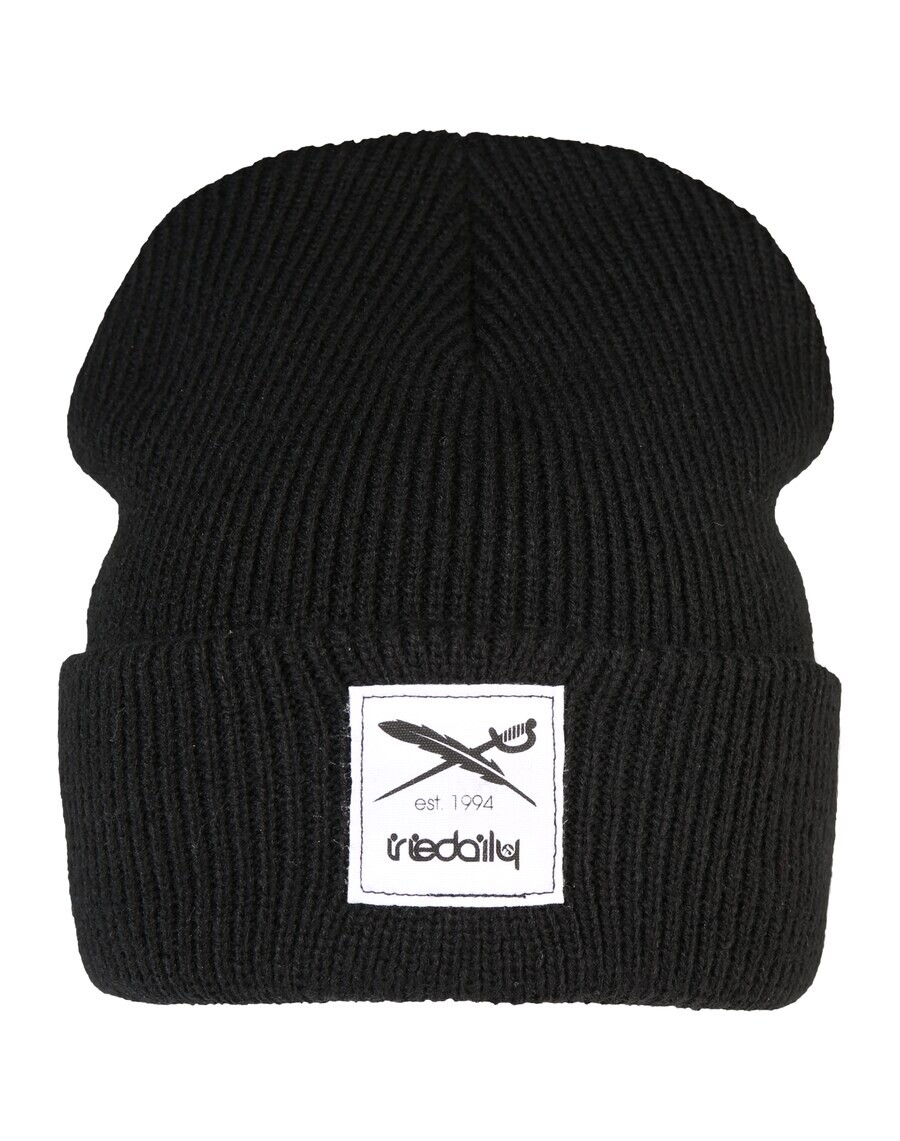 

Шапка Iriedaily Beanie Smurpher Heavy, черный