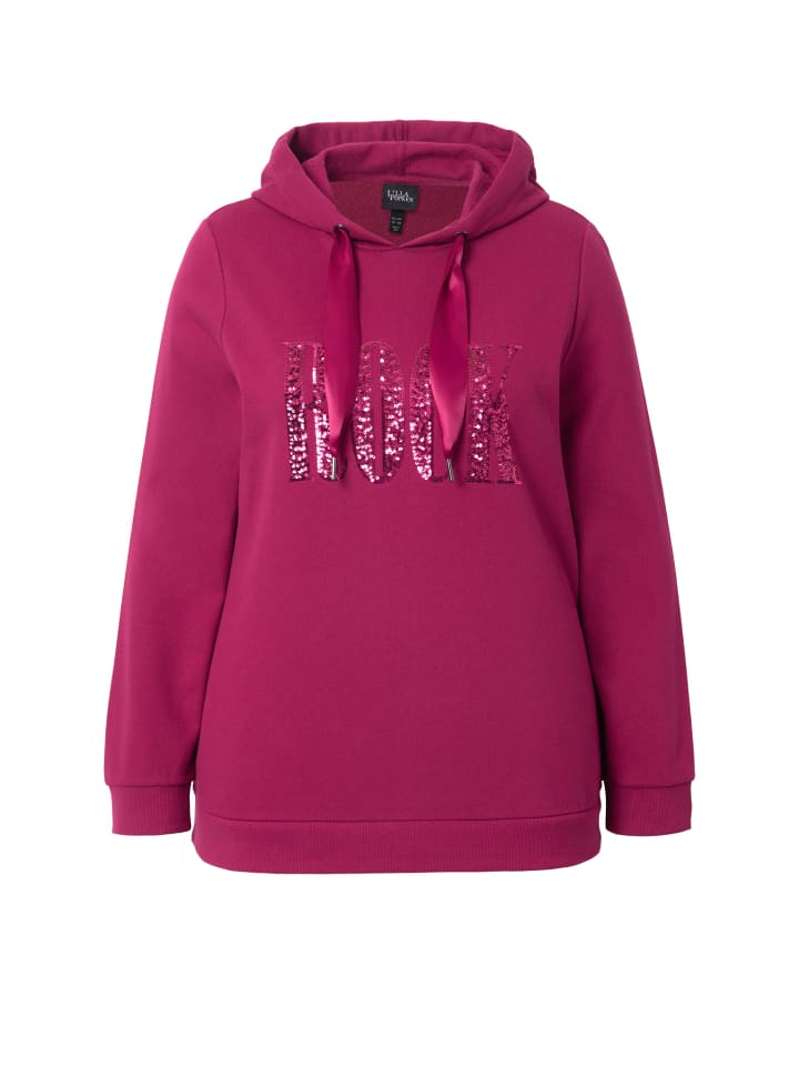 

Толстовка Ulla Popken Sweatshirt, цвет rubin