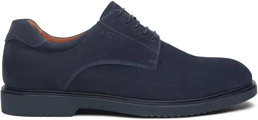 Мужские лоферы Nero Giardini E500614U на шнуровке, индиго