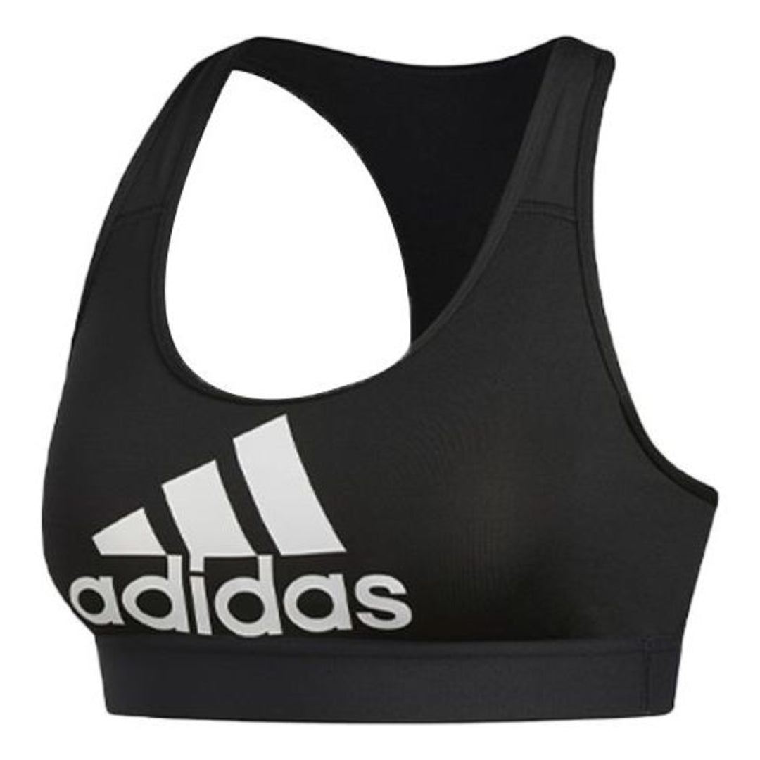 (WMNS) Спортивный бюстгальтер Adidas Don't Rest Badge of Sport Bra 'Black White'