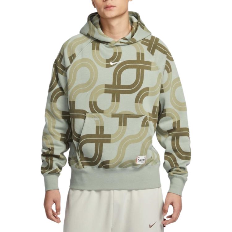 Nike Толстовка мужская light green — фото 3
