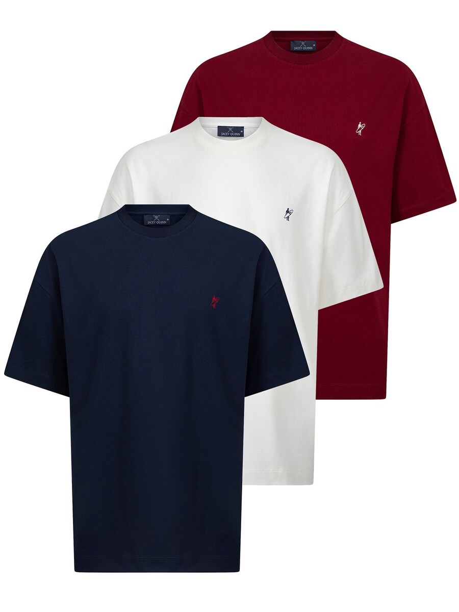 

Рубашка Jacey Quinn, цвет Dark blue/Bordeaux/White