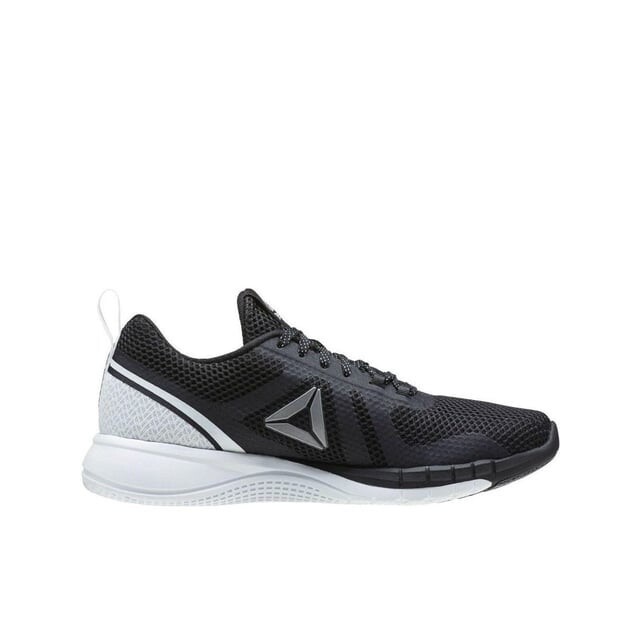 

Синтетические женские кроссовки для бега Print Run 2 на шнуровке E BD4549 Reebok, черный