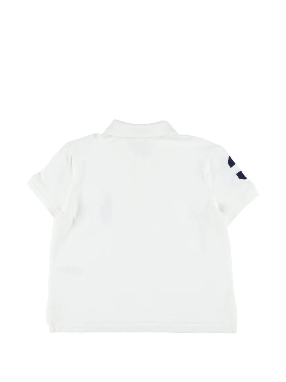 Поло с логотипом polo pony POLO RALPH LAUREN KIDS, белый — фото 2