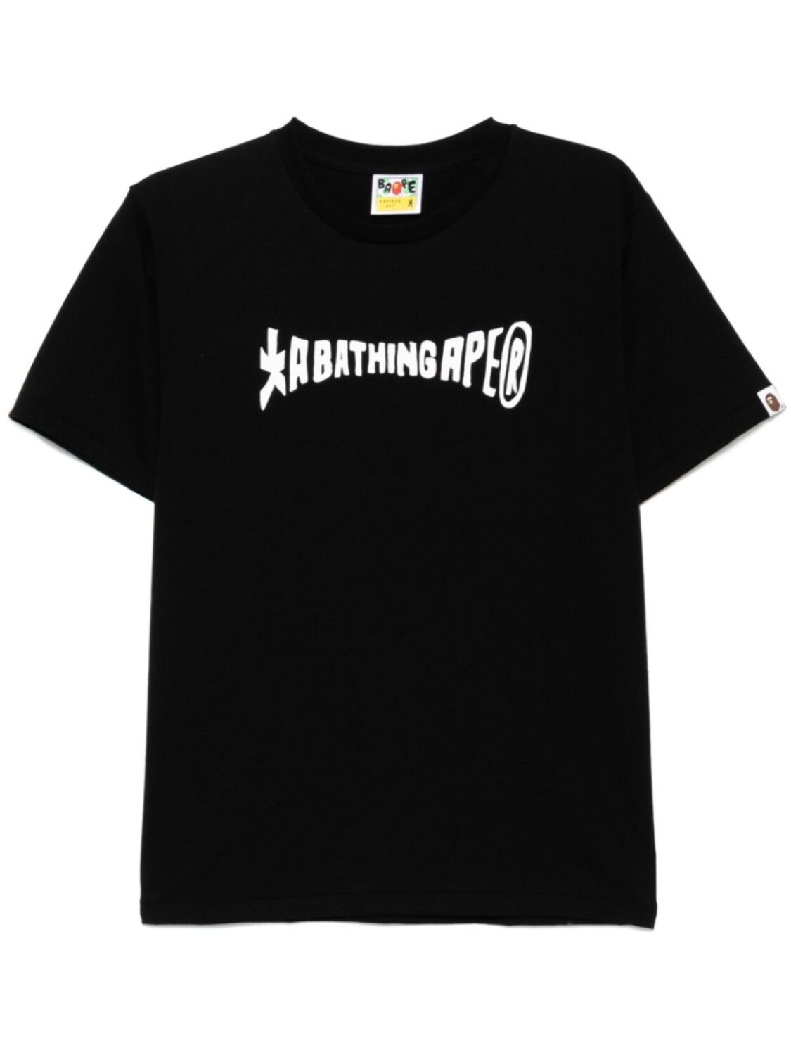 

Футболка с принтом A BATHING APE, черный