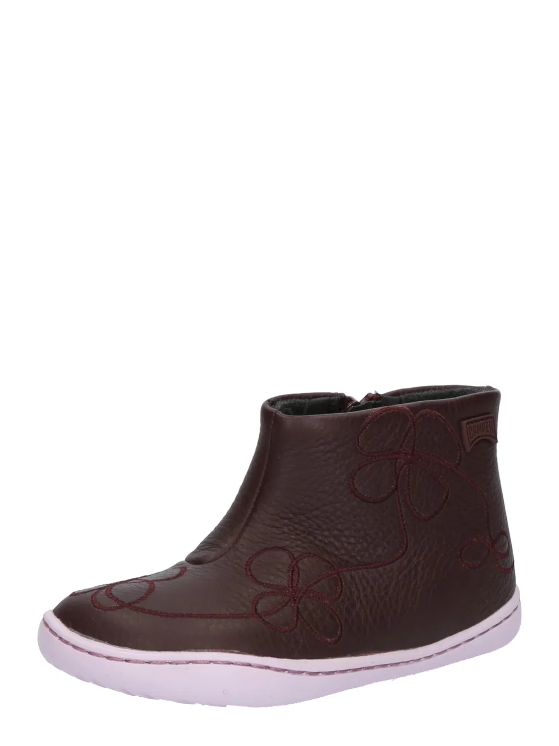 Обувь Camper First-Step Peu Cami Twins в бордовом цвете