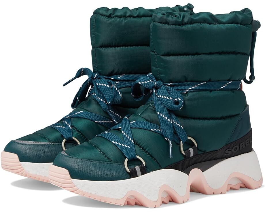 

Ботинки SOREL Kinetic Impact NXT Waterproof, цвет Midnight Teal/Vintage Pink