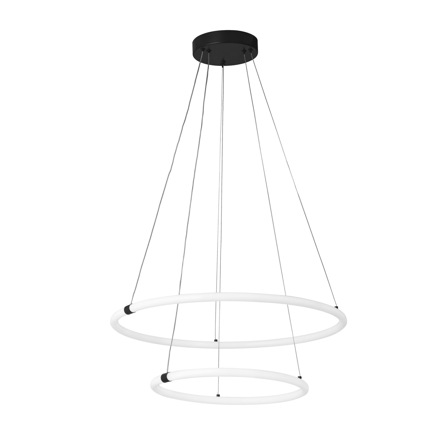 

Светодиодная подвесная лампа 59x120 см, белый/черный
