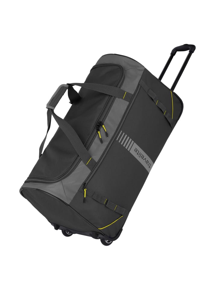 

Дорожная сумка Basics Active на 2 колесах, 71 см, антрацитово-лимонного цвета travelite