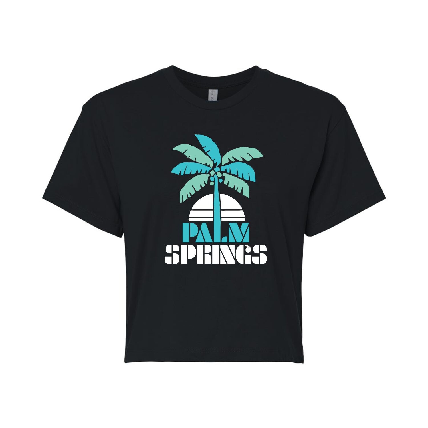 

Укороченная футболка с рисунком Palm Springs для юниоров Licensed Character