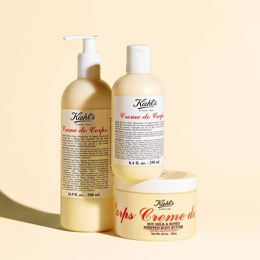 Лосьон для тела creme de corps Kiehls, with pump — фото 4