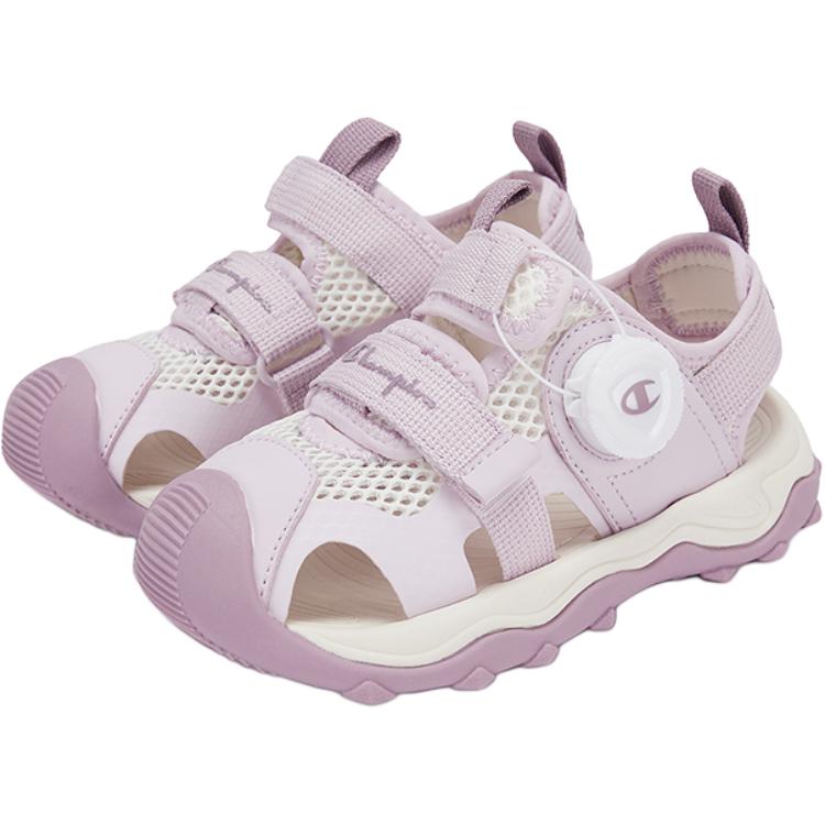 Champion Kids Сандалии детские, противоскользящие, износостойкие, дышащие, фиолетовые — фото 2