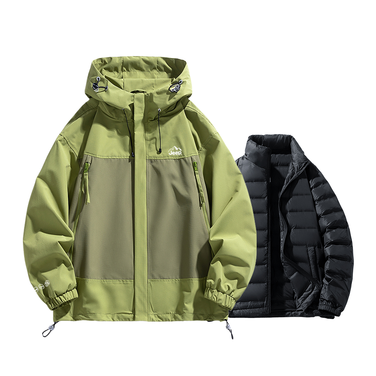 

Jeep Куртка Unisex, Olive Green (Includes Down Liners)