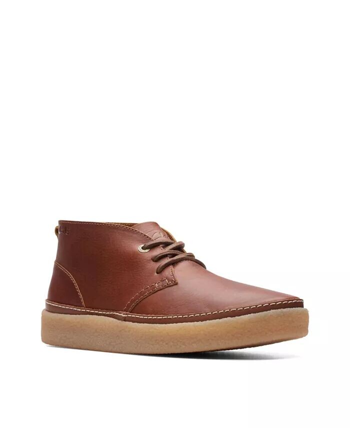 

Мужские ботинки без шнуровки Oakpark средней длины из коллекции Men's Collection Clarks, коричневый