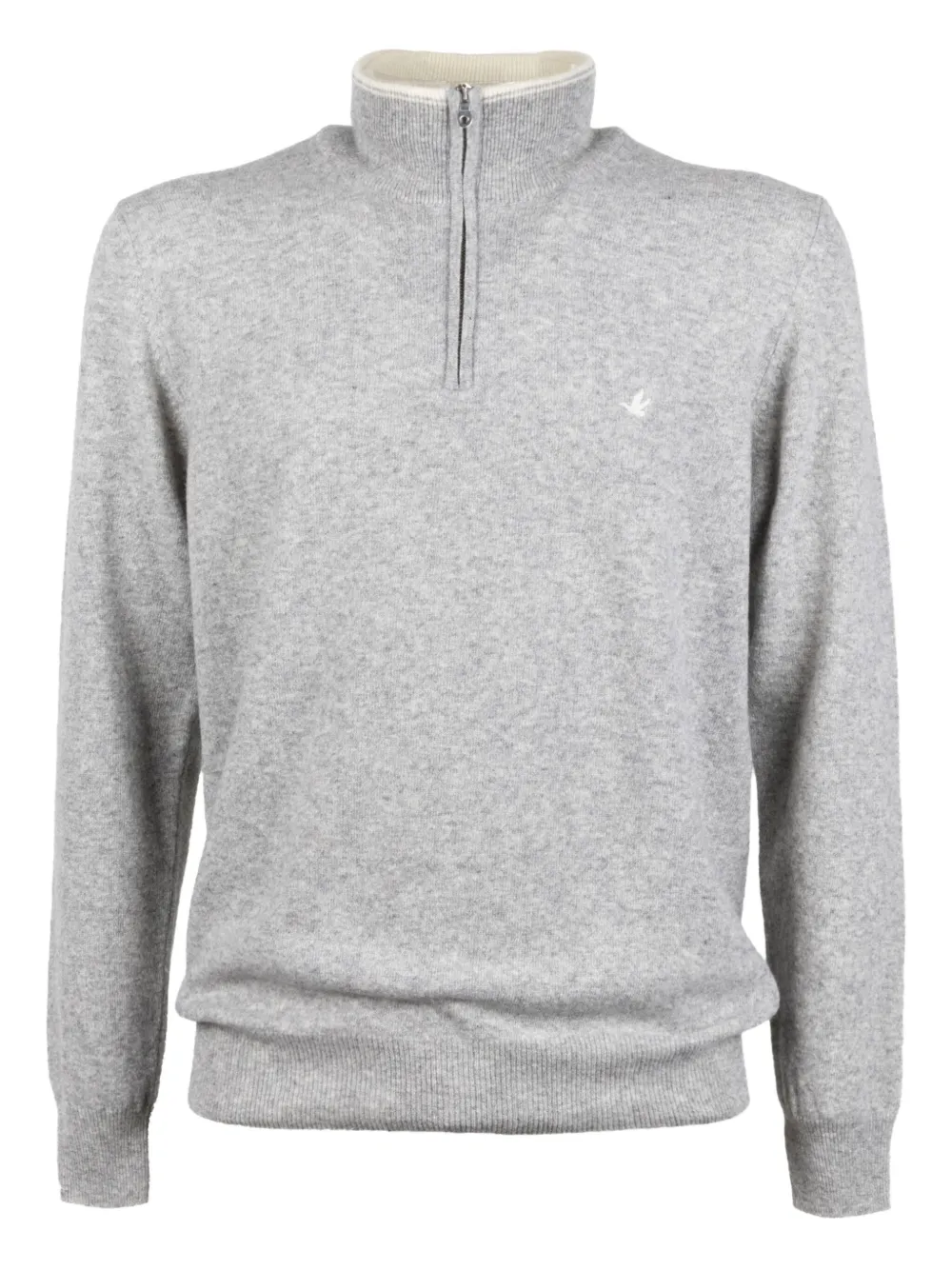 

Свитер с воротником на молнии Brooksfield, серый