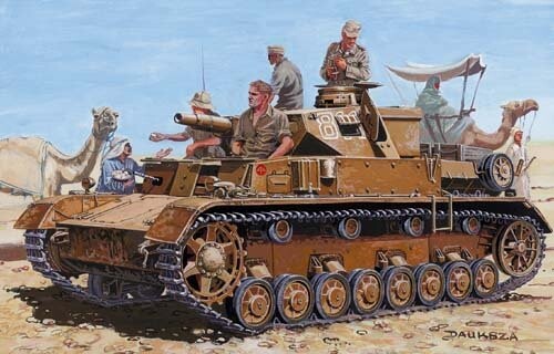 

Мираж, Pz.Kpfw. IV D Tropenpanzer, Модельный комплект, 12+ Mirage