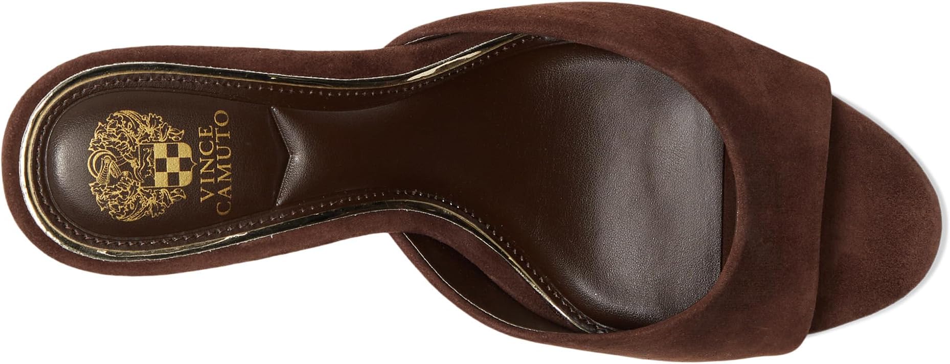 Туфли Vince Camuto Women's Prynn High Heel Mule Sandal, Brownie — фото 2
