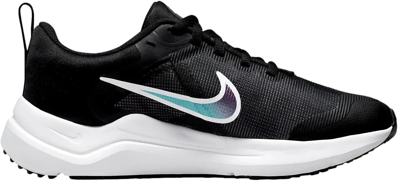 Мужские кроссовки Nike Downshifter 12, белый/черный/серый — фото 3