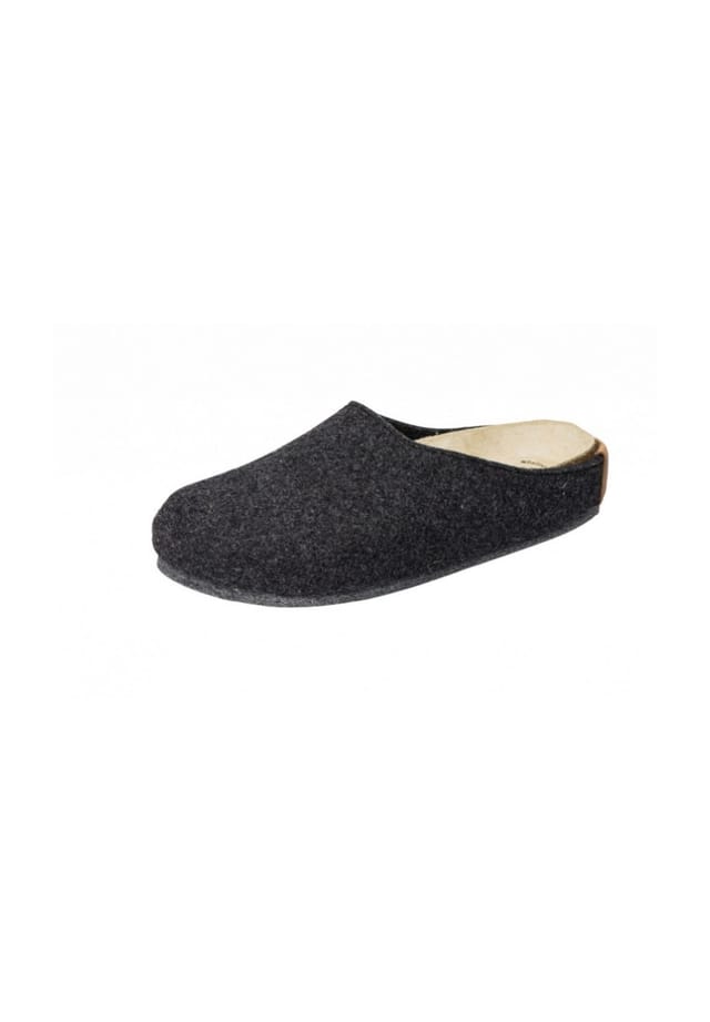 Войлочные тапочки со съемной стелькой Schuhmode Weeger, серый