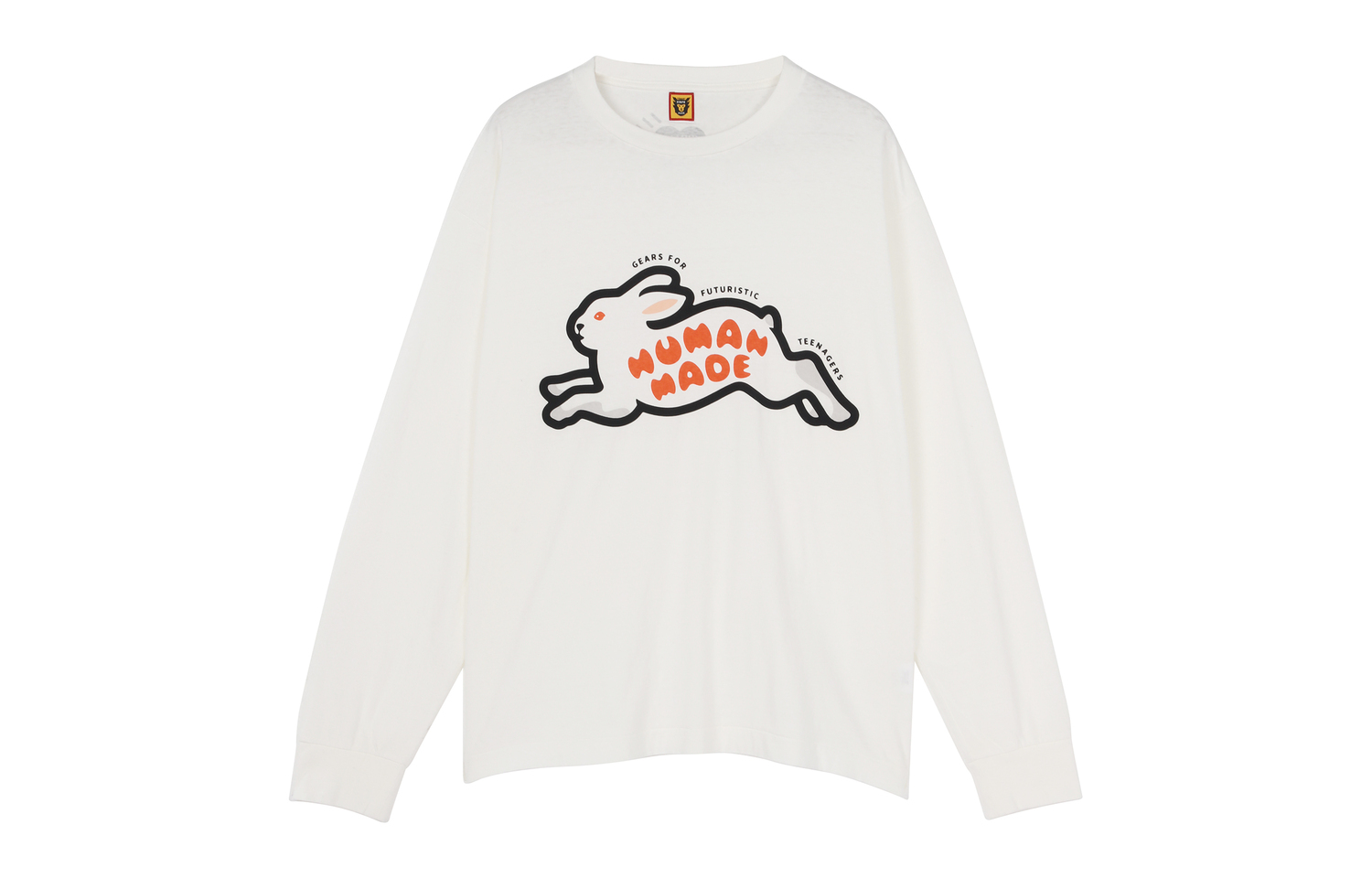 

Футболка с длинным рукавом Rabbit HUMAN MADE, морской синий