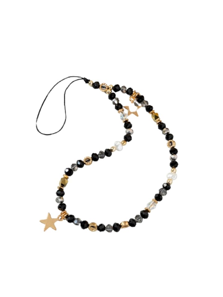 

Bungsa Черная цепочка для телефонов