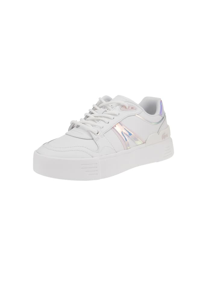 

Кроссовки на шнуровке Lacoste, белый