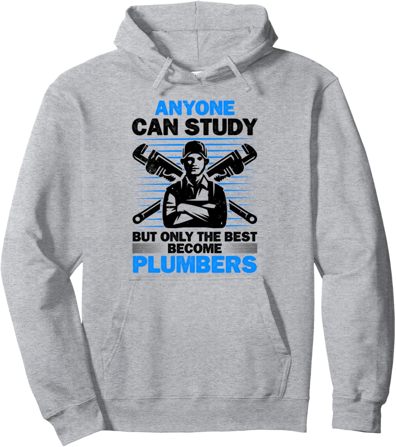 

Учиться может каждый, но только лучшие становятся техниками-сантехниками. Толстовка серого цвета Plumber Gift Idea For Heating Engineer Mechanic