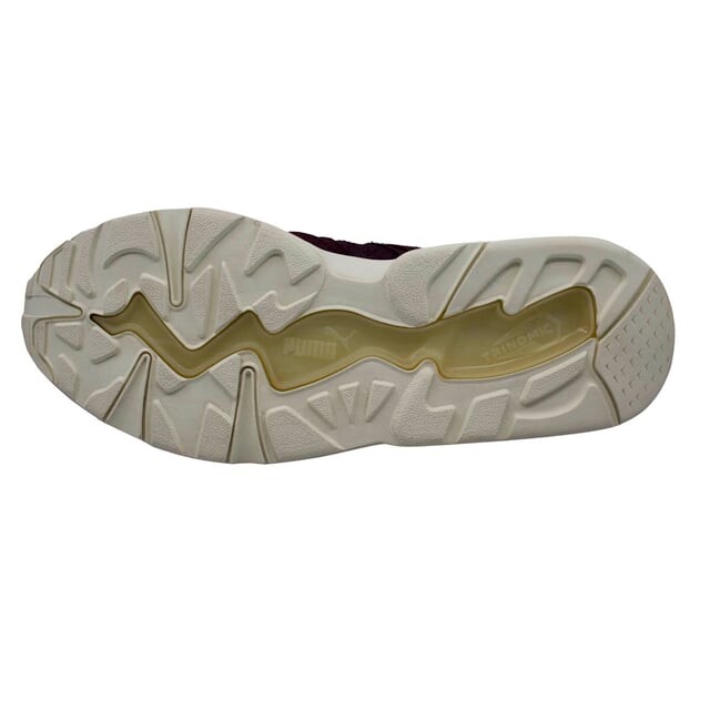 Кожаные женские кроссовки на шнуровке Trinomic Blaze by Glory Rioja 361470 01 Puma, фиолетовый — фото 4