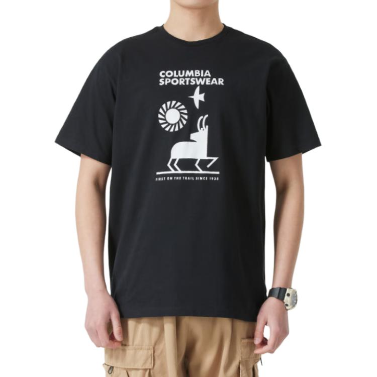 

Columbia Футболка мужская черная, Черный, Columbia Футболка мужская черная