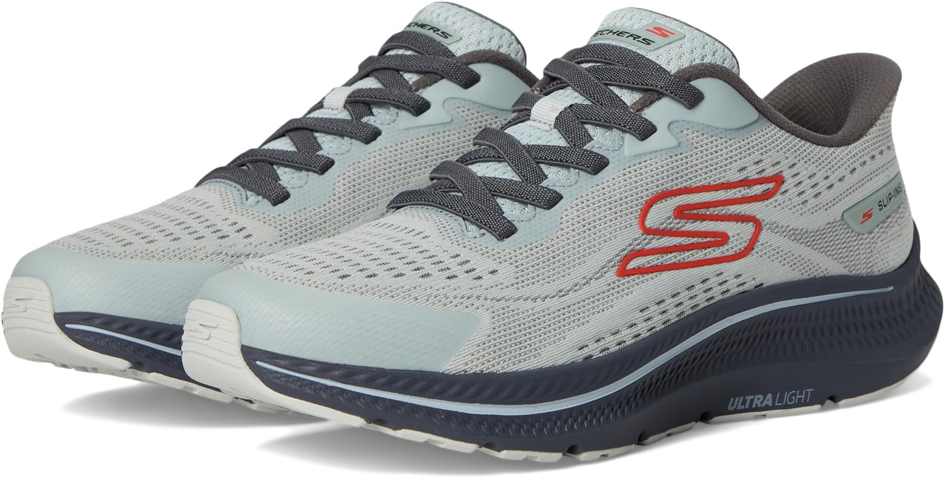 

Кроссовки SKECHERS Go Run Consistent 2.0 Lockhart Hands Free Slip-In, цвет Gray/Charcoal