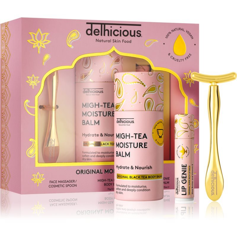 восхитительный подарочный набор MOISTURE MAGIC (для тела и лица) delhicious