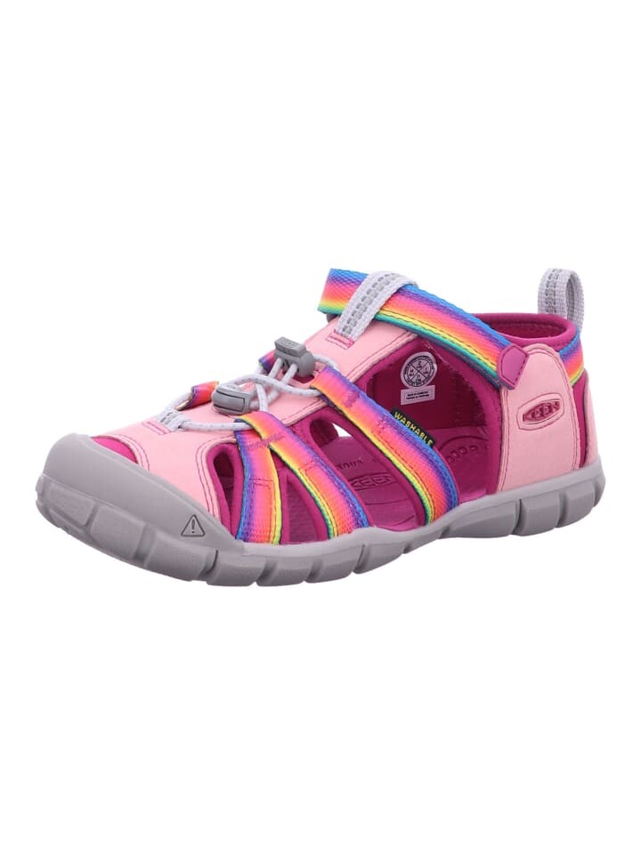 

Сандалии Keen SEACAMP II CNX Y RAINBOW/FESTIVAL F, красный