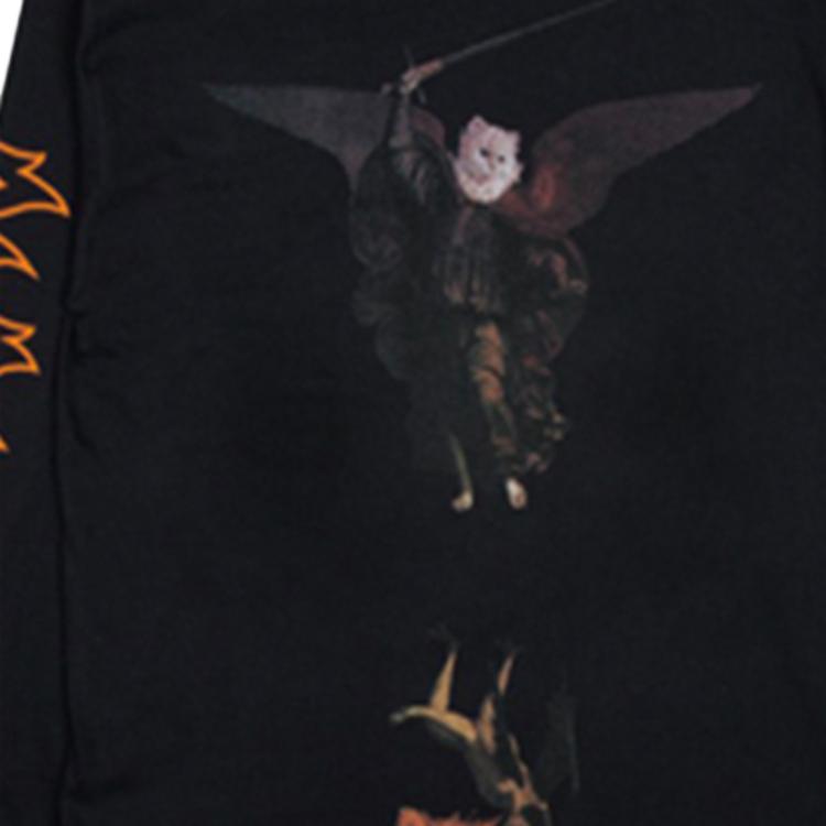 

Прямая футболка с длинными рукавами Unisex RIPNDIP