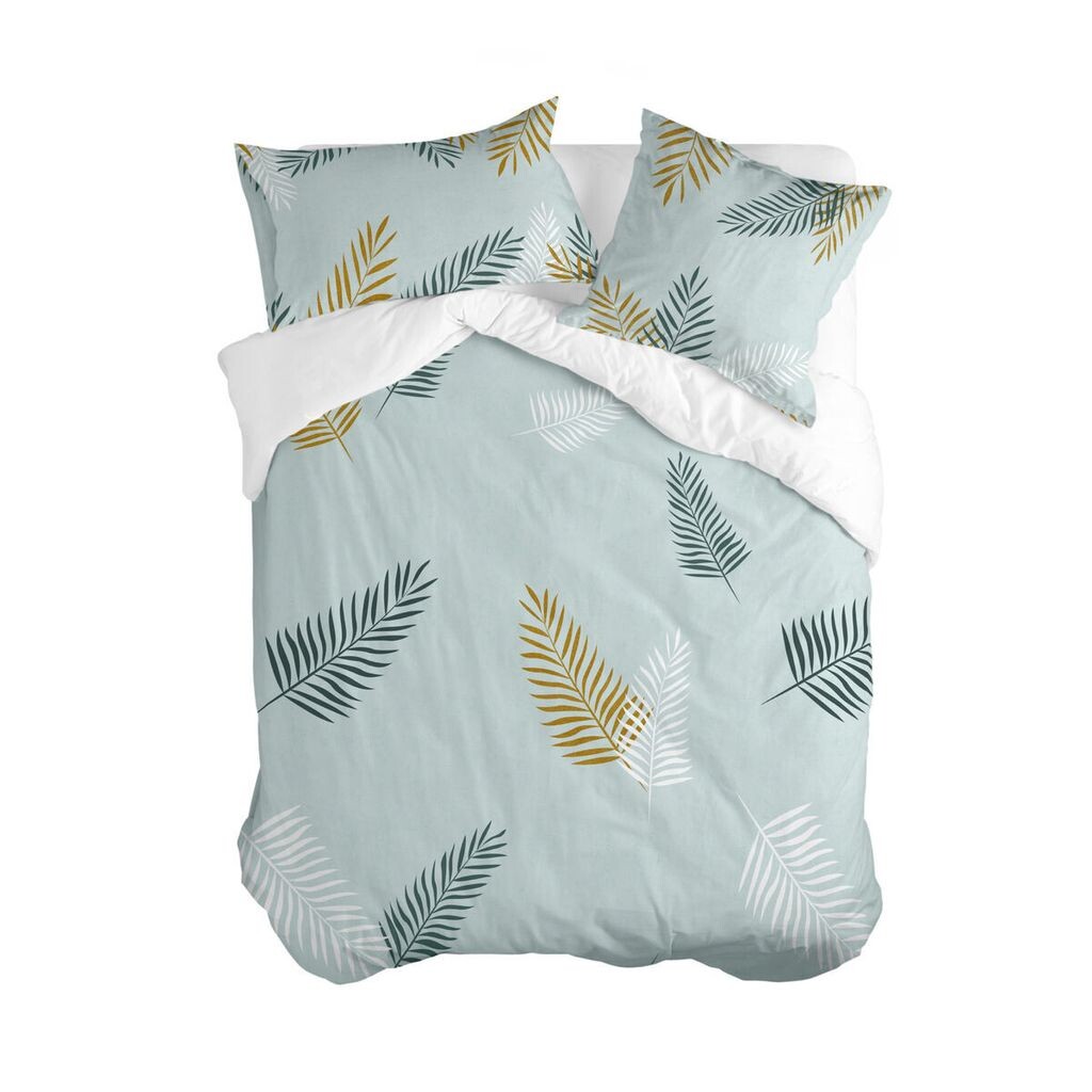 

Пододеяльник HappyFriday Blanc Foliage Mint Colorful 155 x 220 см