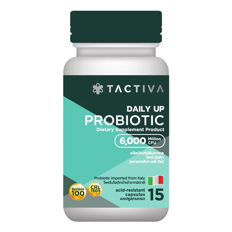 

Tactiva Пробиотик Daily Up, 15 капсул, GREEN