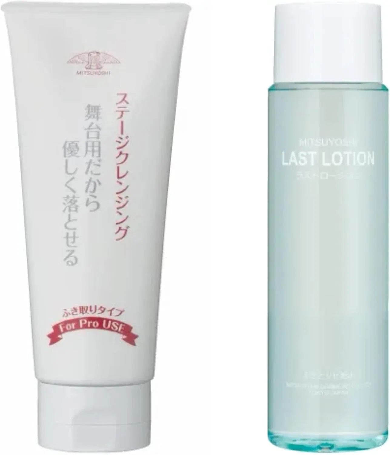 Набор для снятия макияжа Stage Cleansing Wipe Type + Last Lotion, Мика и Ками, 200 г + 200 мл, белый
