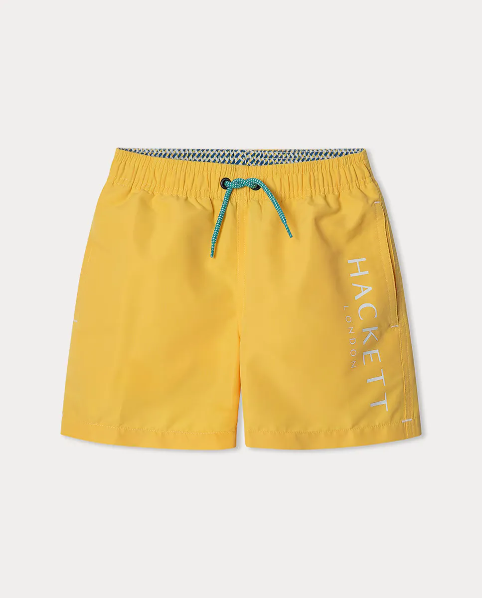 

Однотонный купальник для мальчика Hackett, желтый
