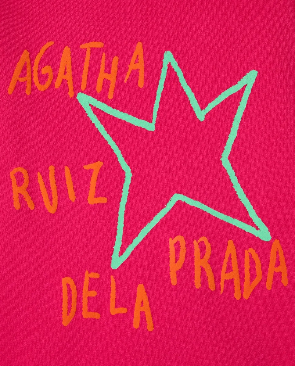 

Детское звездное платье Agatha Ruiz de la Prada, цвет Fucsia