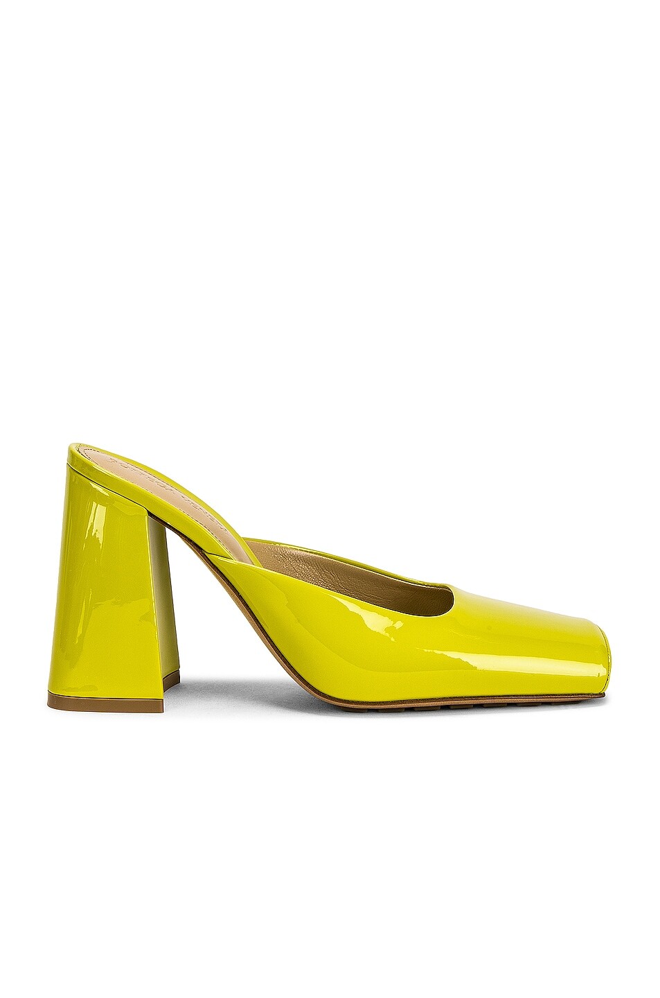 

Туфли Bottega Veneta Tower Square Toes, цвет Kiwi