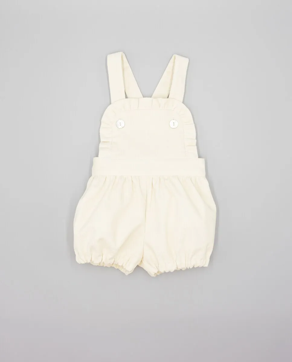 

Детский нагрудник с оборкой Fina Ejerique, светло-бежевый