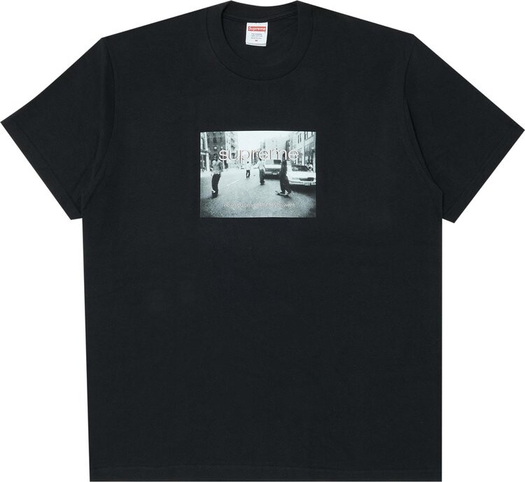 

Футболка Supreme Crew 96 'Black', черный