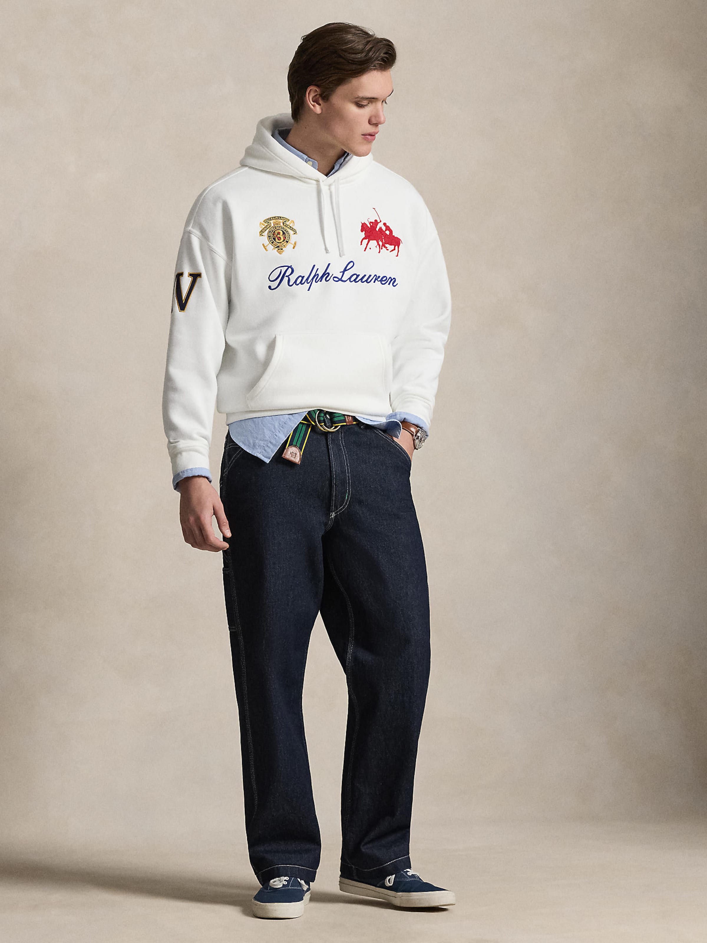 Polo Ralph Lauren Толстовка 'MAGIC' в белом цвете — фото 4