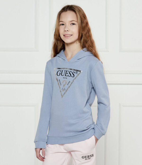 

Толстовка детская Guess Regular Fit с капюшоном, синий