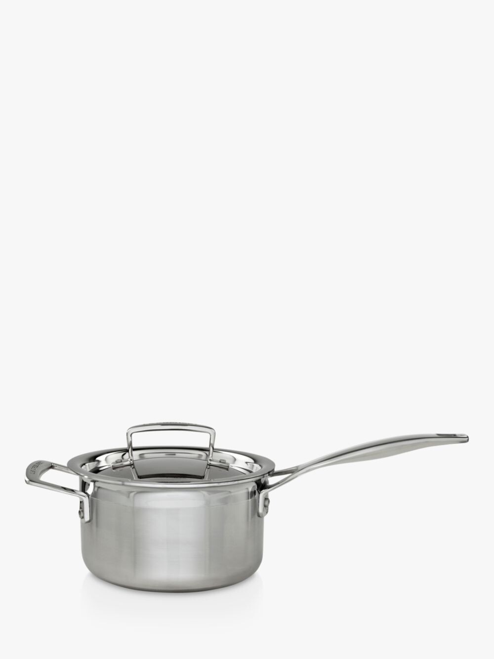 

Трехслойная кастрюля с крышкой Le Creuset из нержавеющей стали, 16 см