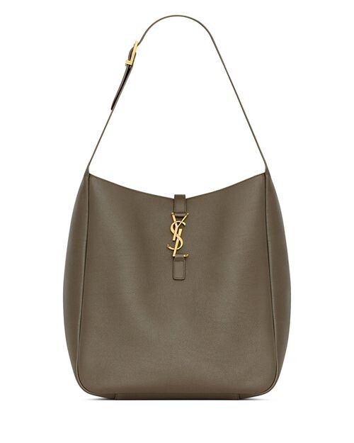 

Le 5 &;agrave; 7. Большой гибкий кожаный бродяга Saint Laurent, цвет Green, Зеленый, Le 5 &;agrave; 7. Большой гибкий кожаный бродяга Saint Laurent, цвет Green