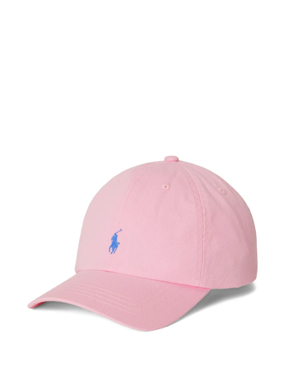 

Бейсболка с вышитым логотипом Polo Ralph Lauren Kids, розовый