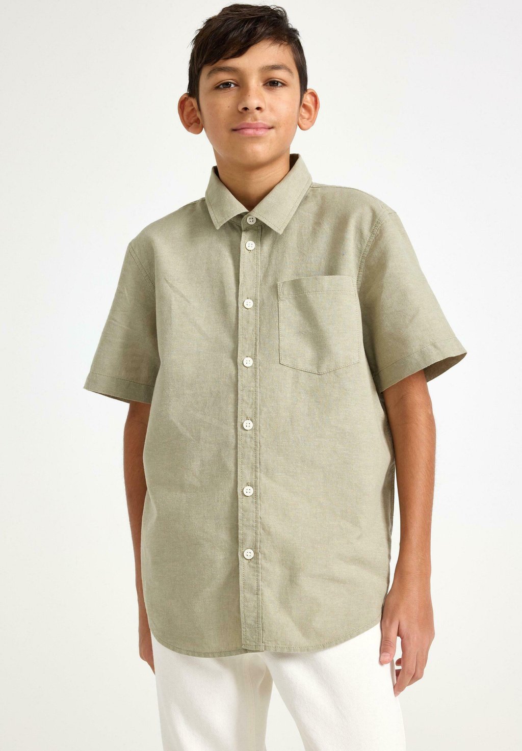 

Рубашка Lindex, цвет Lt Dusty Khaki