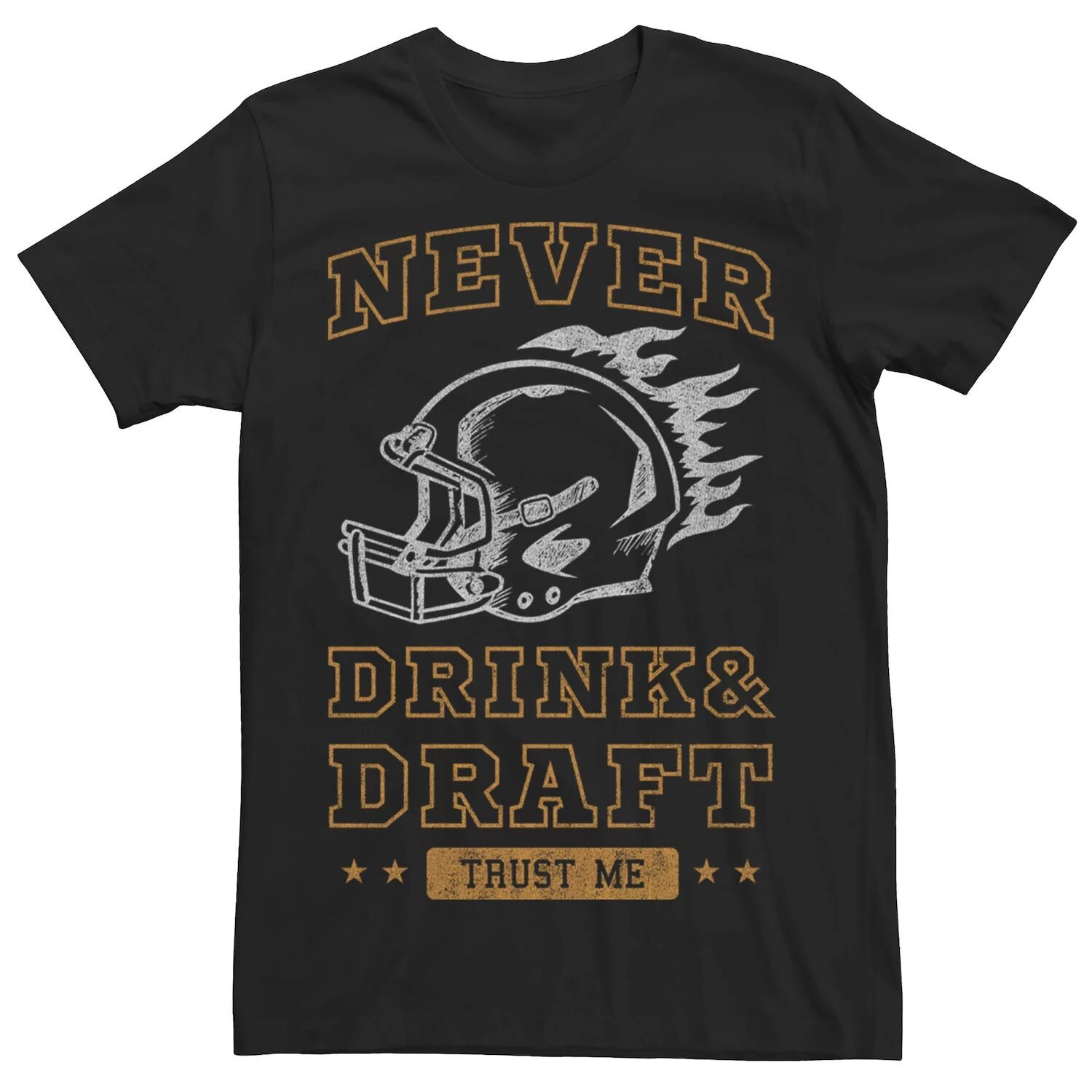 

Мужская футболка Never Drink And Draft Fantasy Football Licensed Character