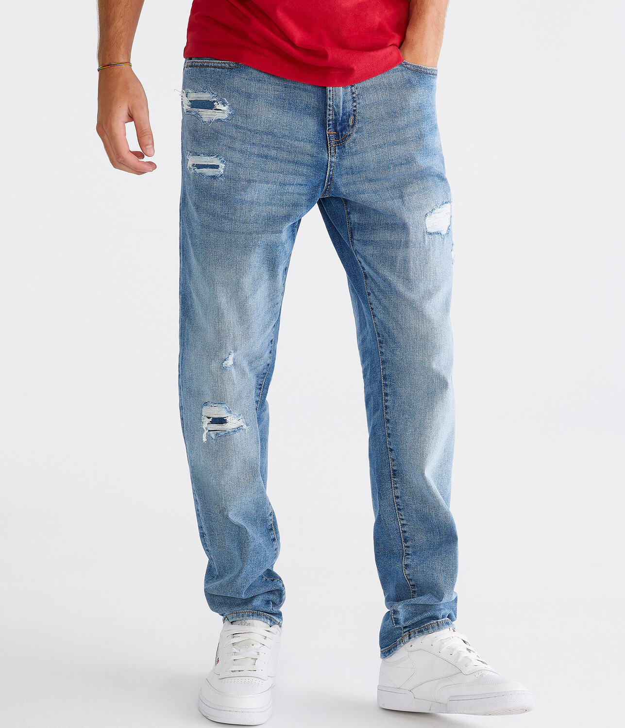 

Джинсы Athletic Skinny Premium Air Aeropostale, синий